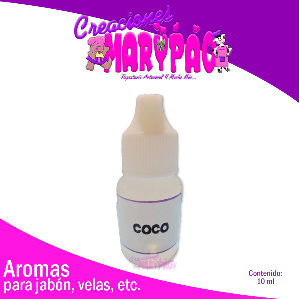 Esencia De Coco Para Jabon Vela Cremas Aroma Aromas - Creaciones Marypao