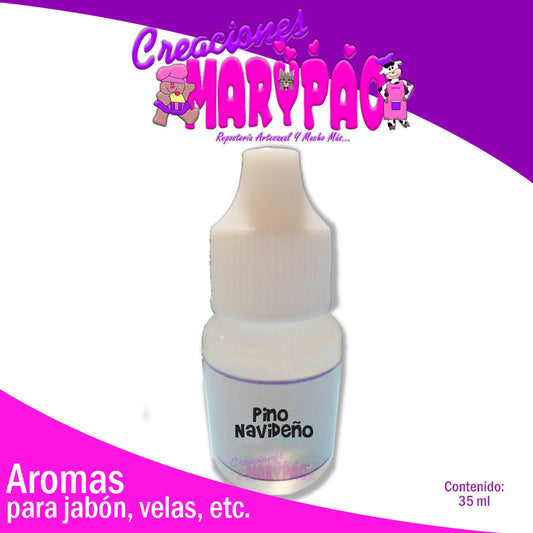Esencia Pino Navideño Para Jabon Vela Crema Aromas - Creaciones Marypao