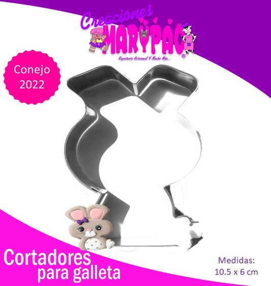 Cortador De Galleta Conejo Pascua 2022