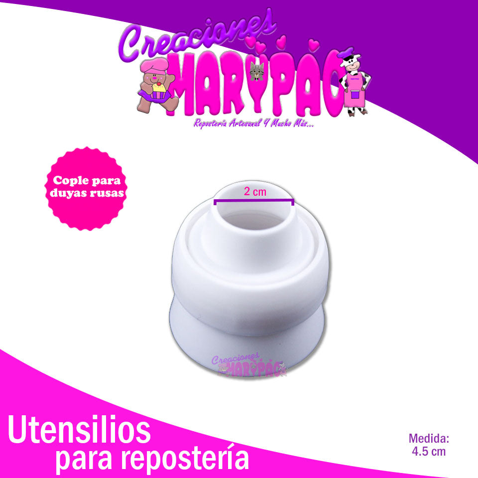 Cople Grande Jumbo Para Duya Rusa Decoracion Cupcakes - Creaciones Marypao