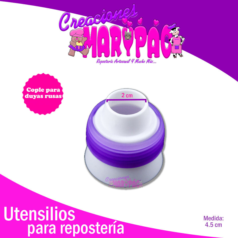 Cople Grande Jumbo Para Duya Rusa Decoracion Cupcakes - Creaciones Marypao