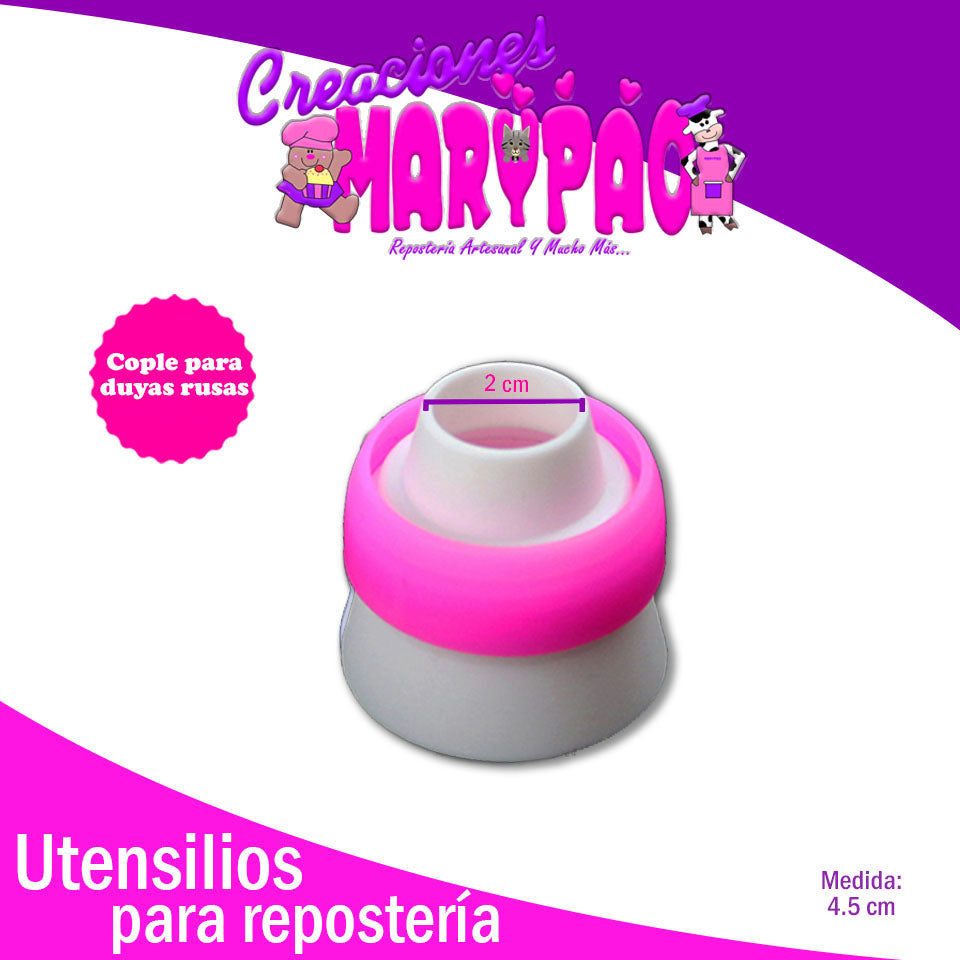 Cople Grande Jumbo Para Duya Rusa Decoracion Cupcakes - Creaciones Marypao