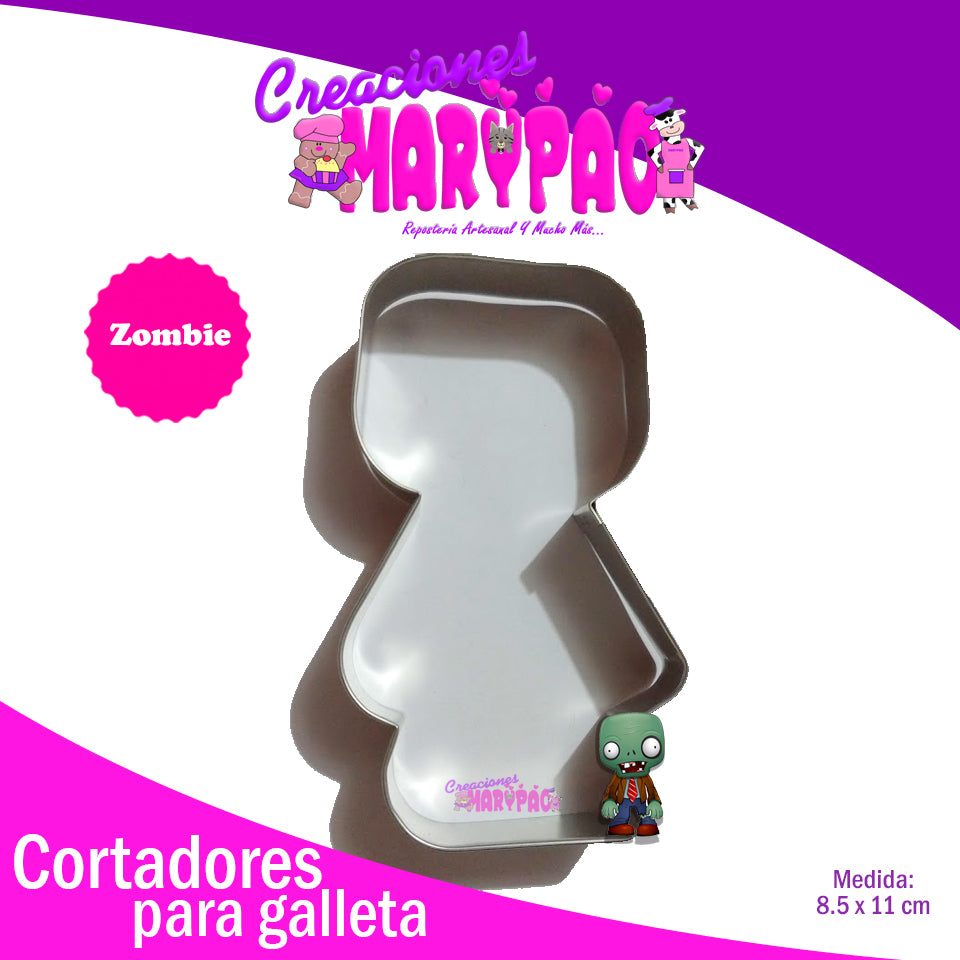 Cortador Galleta Zombie - Creaciones Marypao