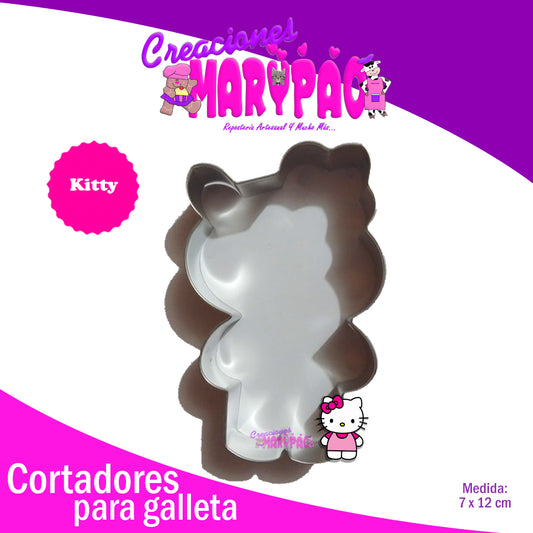 Cortador De Galleta Muñeca Gatita Completa - Creaciones Marypao