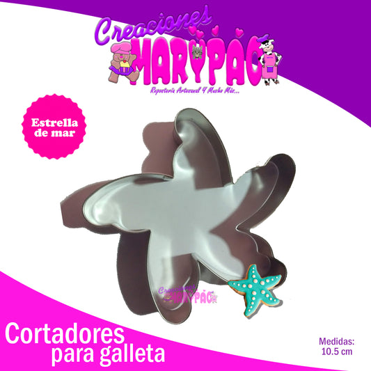 Cortador De Galleta Estrella de Mar - Creaciones Marypao