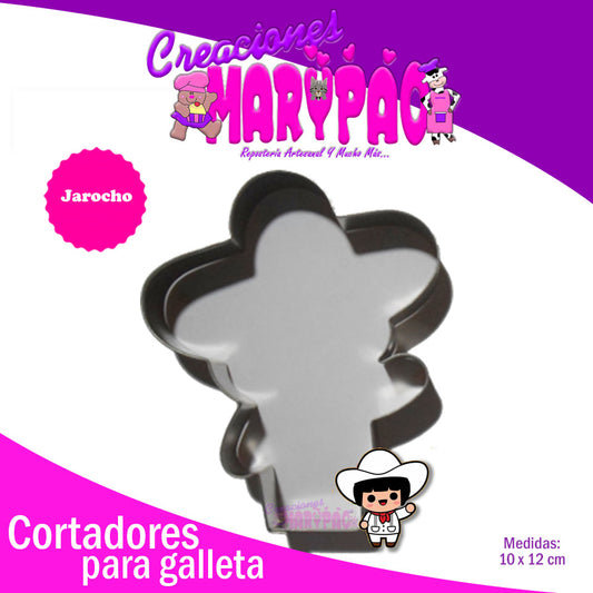 Cortador De Galleta Jarocho - Creaciones Marypao