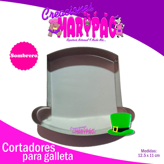 Cortador De Galleta Sombrero - Creaciones Marypao