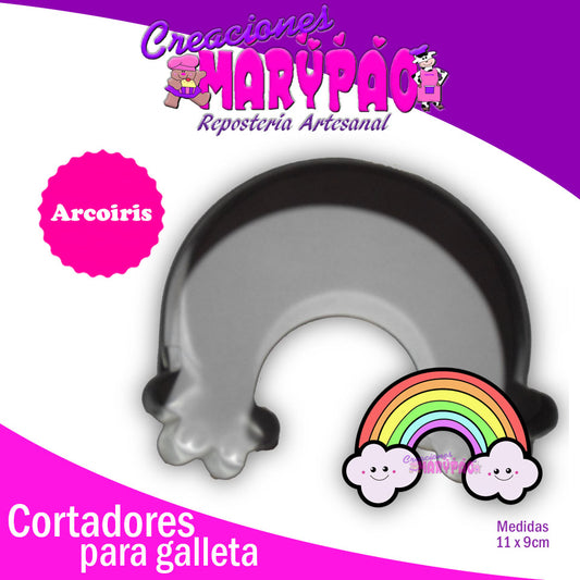 Cortador De Galleta Arcoiris - Creaciones Marypao