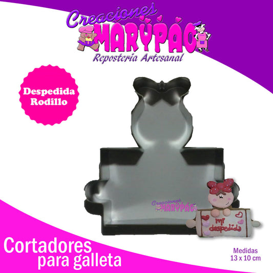 Cortador de Galleta Despedida Rodillo - Creaciones Marypao