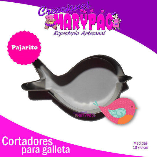 Cortador de Galleta Pajarito - Creaciones Marypao