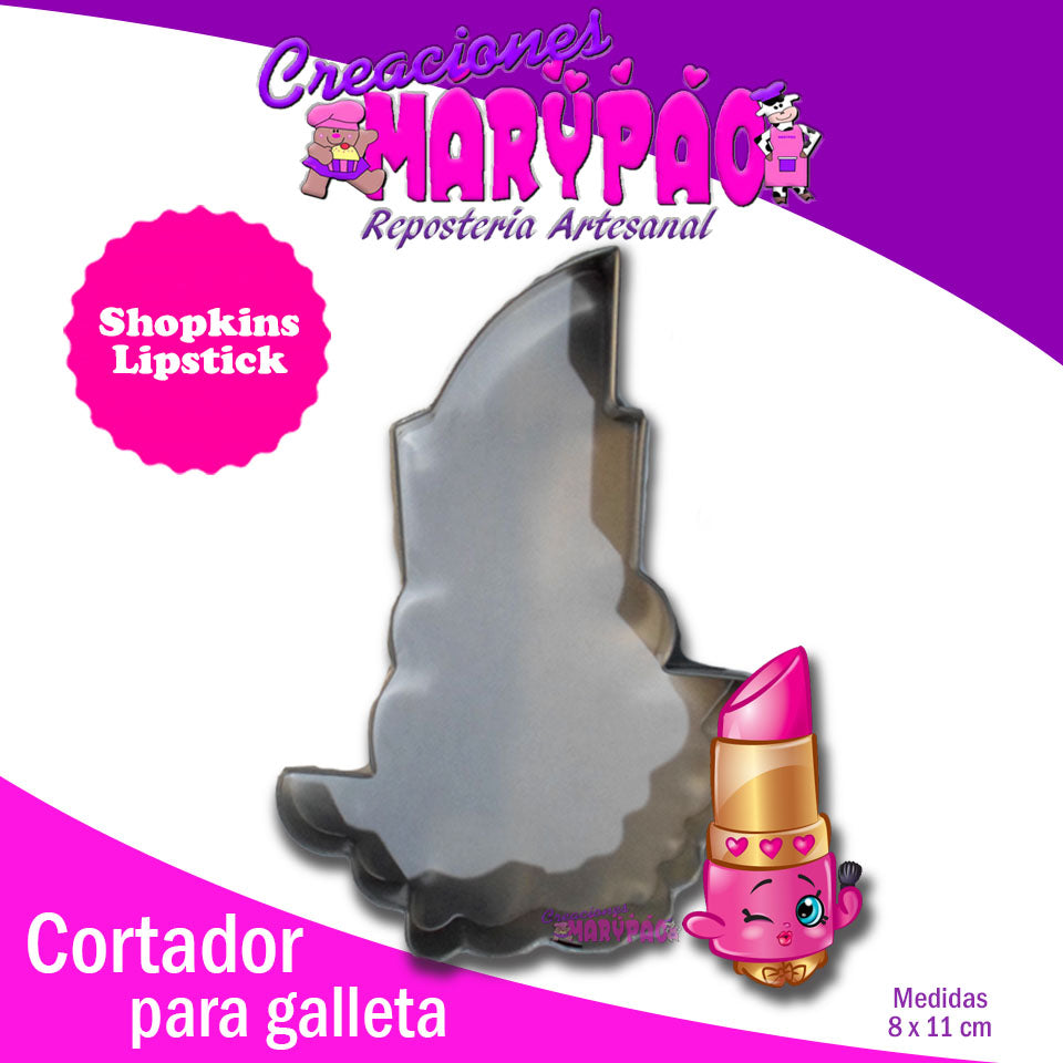 Cortador De Galleta Labial Caricatura - Creaciones Marypao