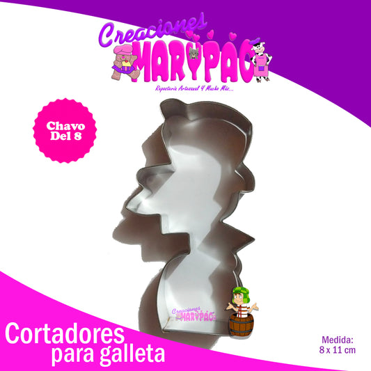 Cortador de Galleta Niño del 8 - Creaciones Marypao
