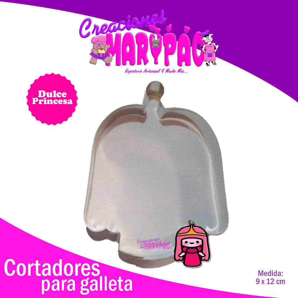 Cortador De Galleta Princesa Aventura - Creaciones Marypao
