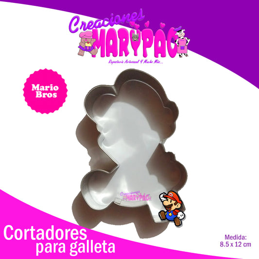 Cortador de Galleta Mario Juego - Creaciones Marypao