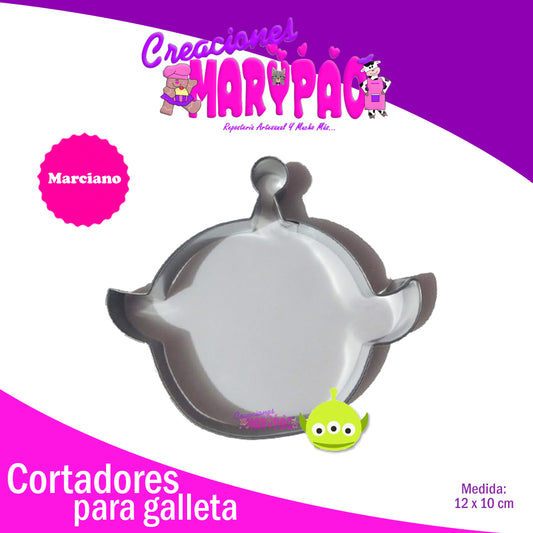 Cortador De Galletas Marciano - Creaciones Marypao