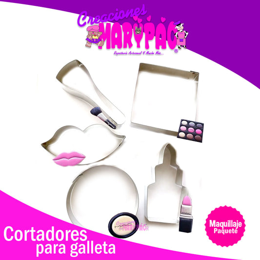 Cortadores Para Galletas Maquillaje Mujer Día de Madres