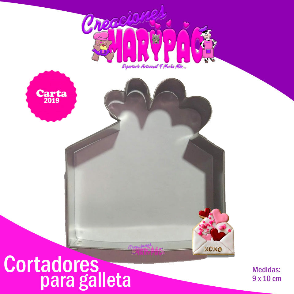 Cortador De Carta14 Febrero - Creaciones Marypao