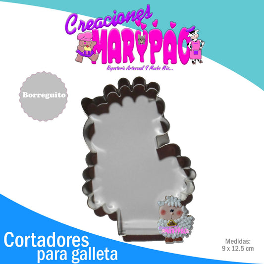 Cortador De Galleta  Borrego Navidad - Creaciones Marypao