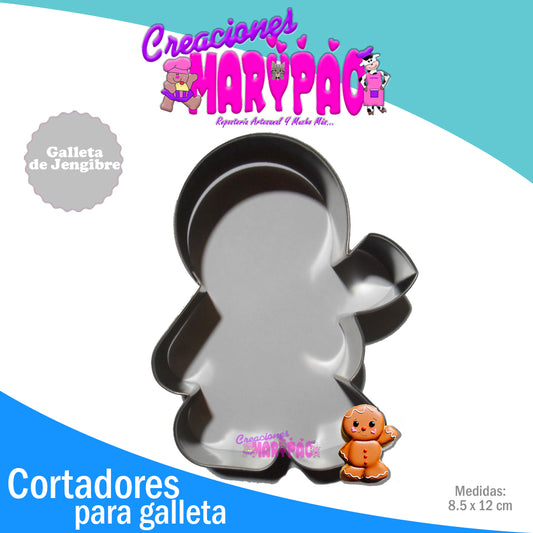 Cortador De Galleta Jengibre  Navidad - Creaciones Marypao