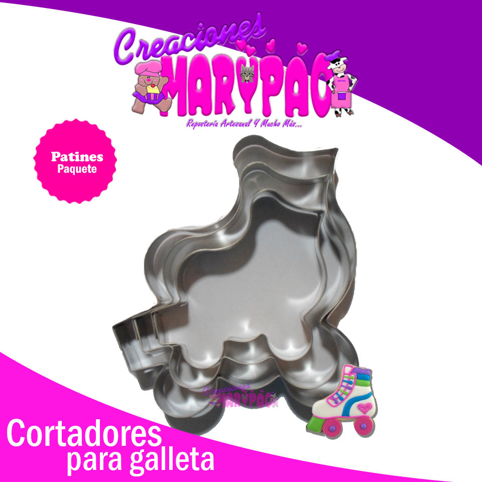 Cortadores Patines Para galleta - Creaciones Marypao