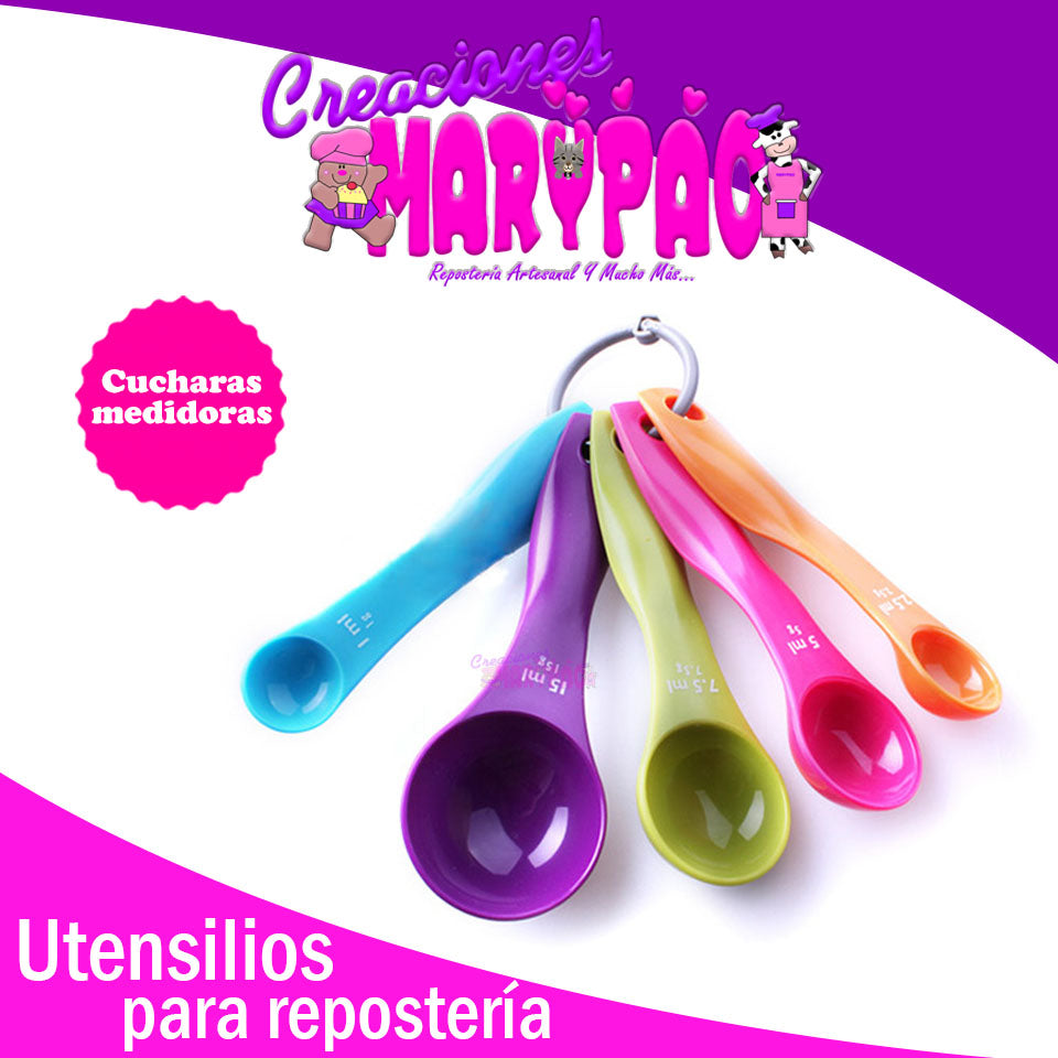 Juego De Cucharas Medidoras - Creaciones Marypao