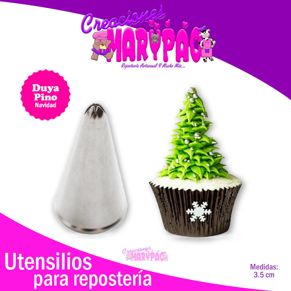 Duya Flor Dalia / Pino Navidad - Creaciones Marypao