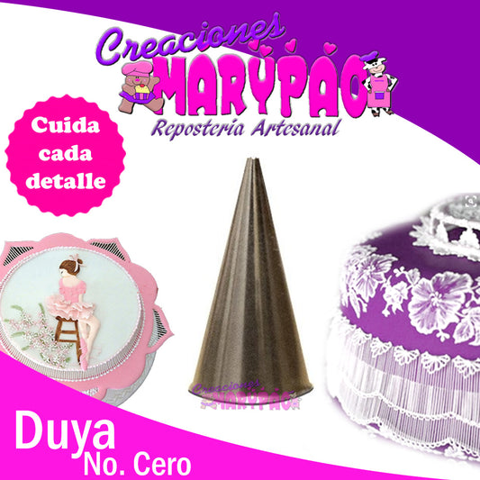 Duya Número Cero, Para Decorar Galletas, Pasteles, Etc. - Creaciones Marypao