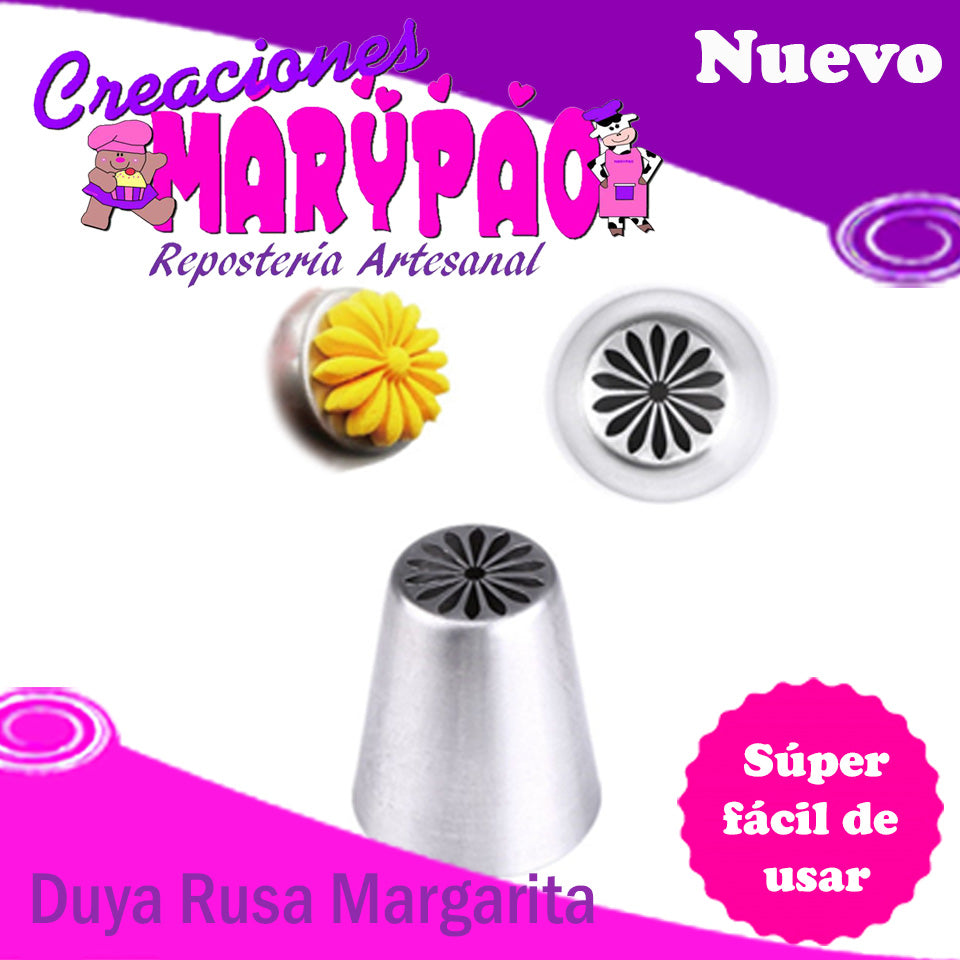 Duya Rusa Margarita - Creaciones Marypao