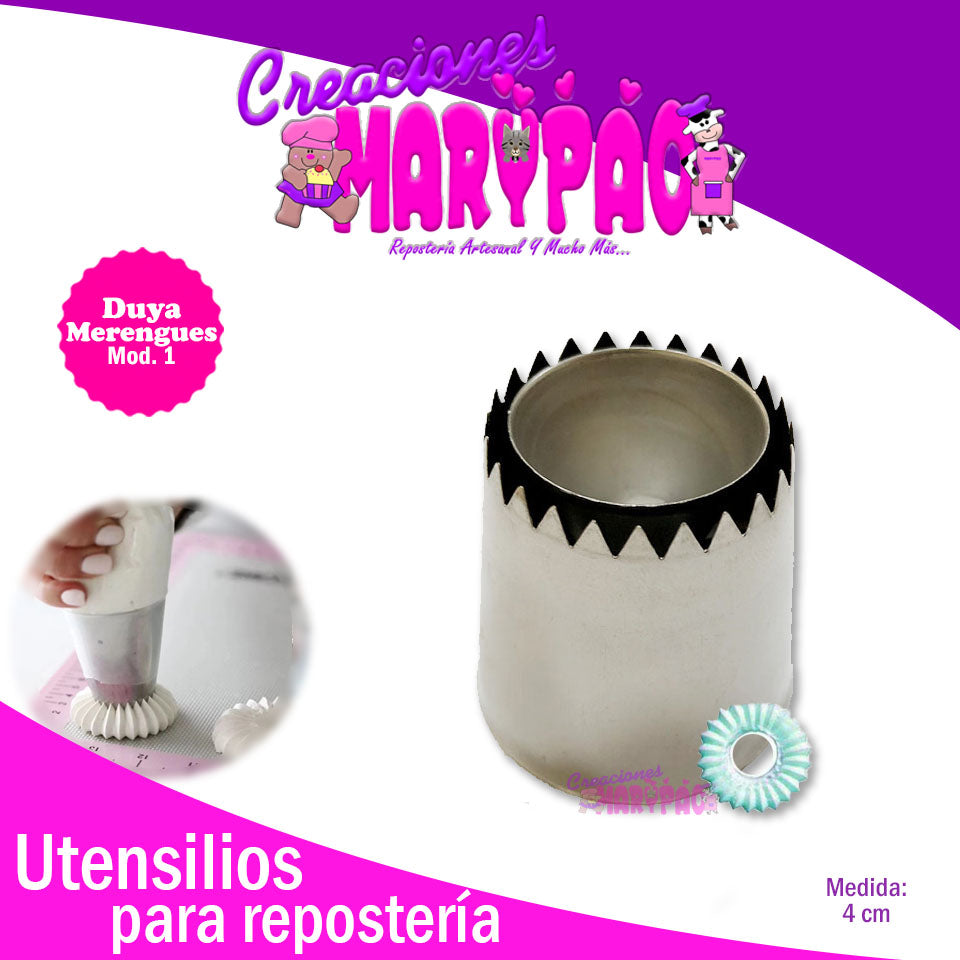 Duya Sultán Para Merengues, Suspiros, Galletas Mod.1 - Creaciones Marypao
