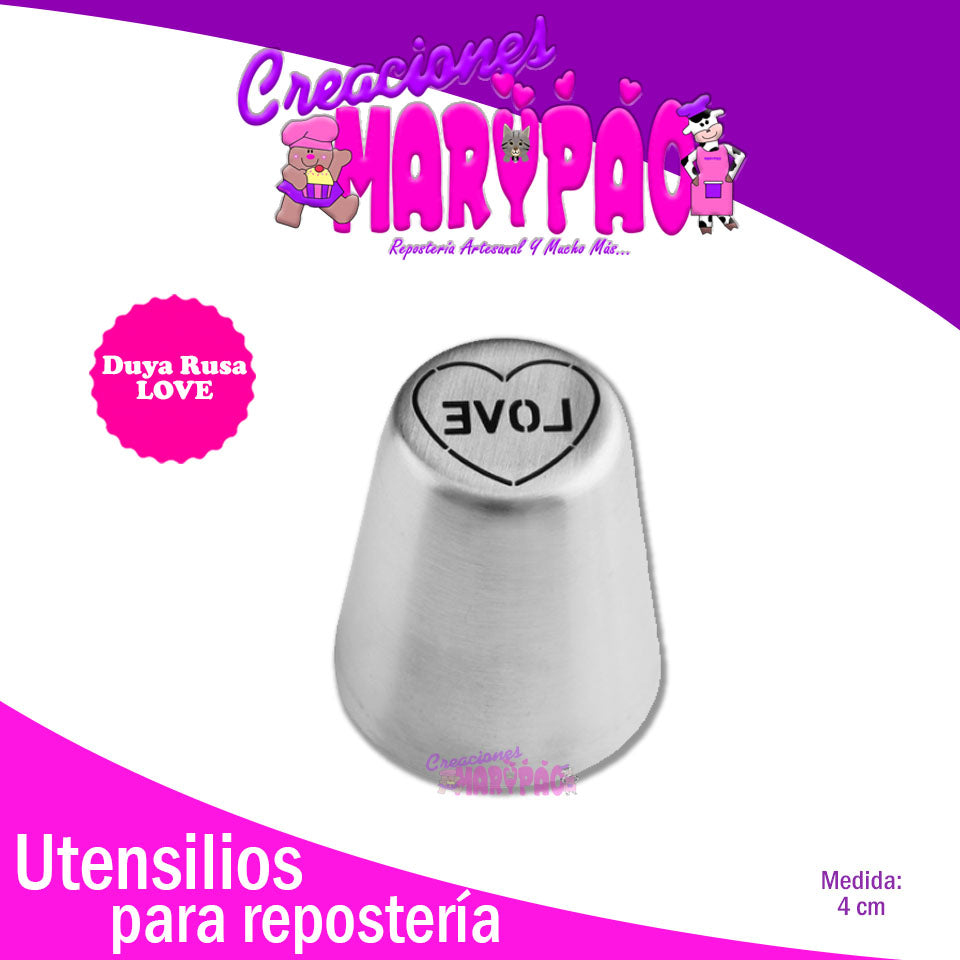 Duya Rusa Corazón Love