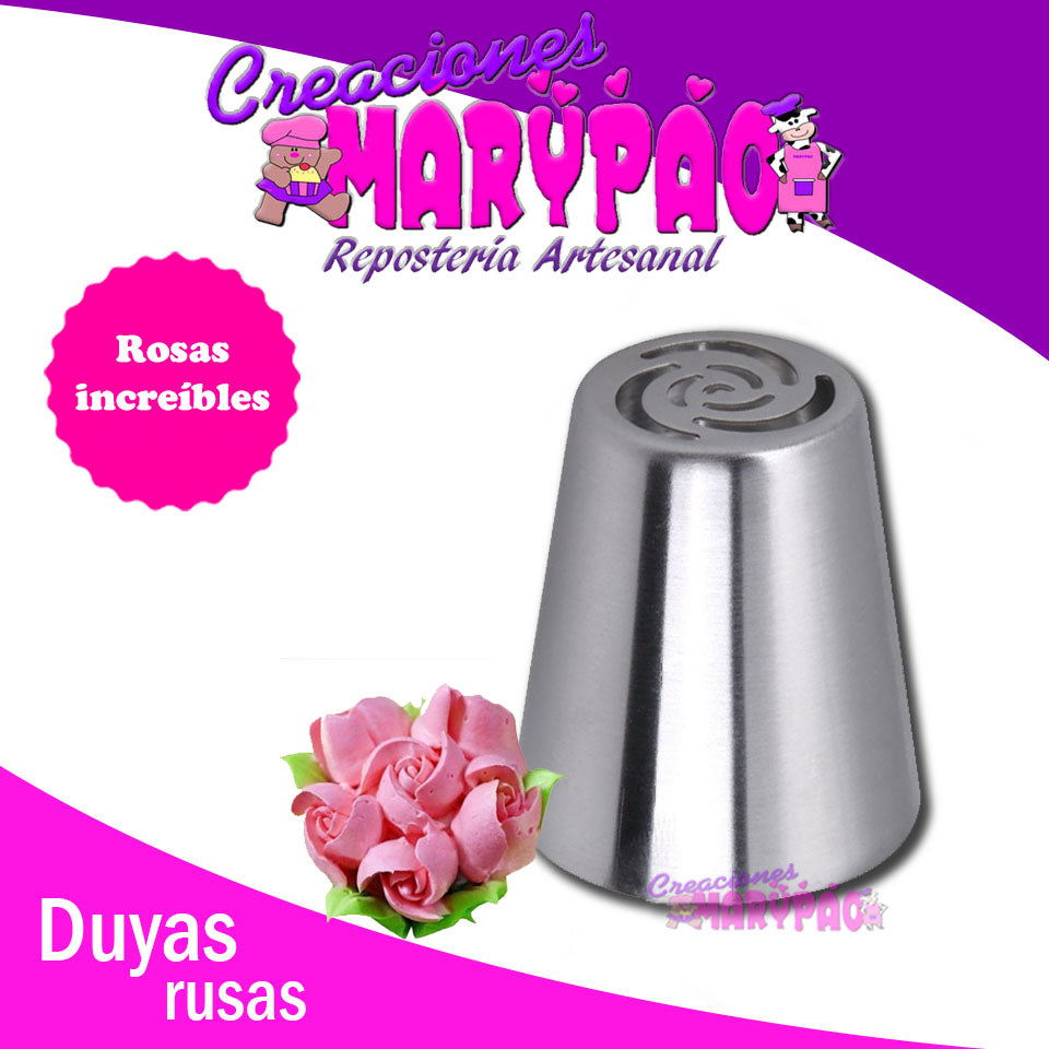 Duya Rusa Para Hacer Rosas - Creaciones Marypao