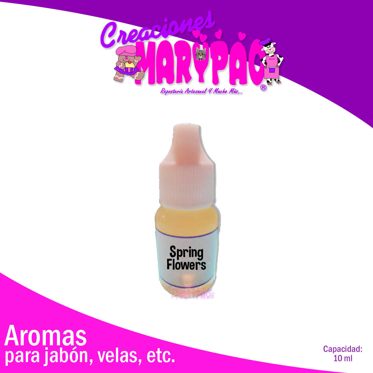 Esencia Spring Flowers Para Jabón Velas Aromas Premium