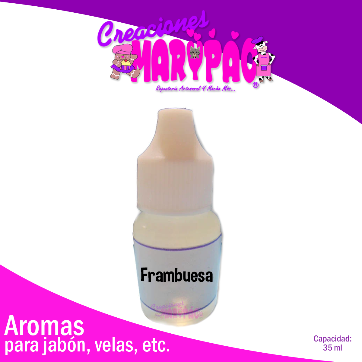 Esencia Frambuesa Para Jabón Velas Aromas Premium