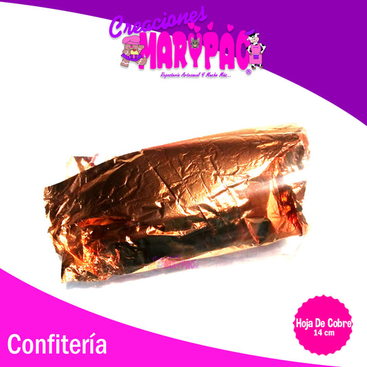 Hoja De Bronce Comestible Sprinkles Confitería