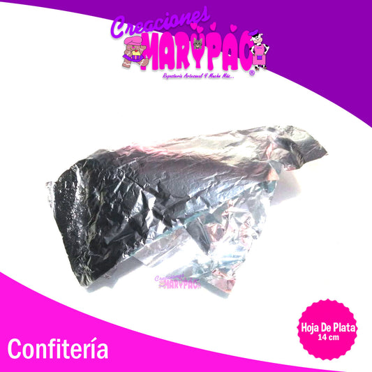 Hoja De Plata Comestible Sprinkles Confitería