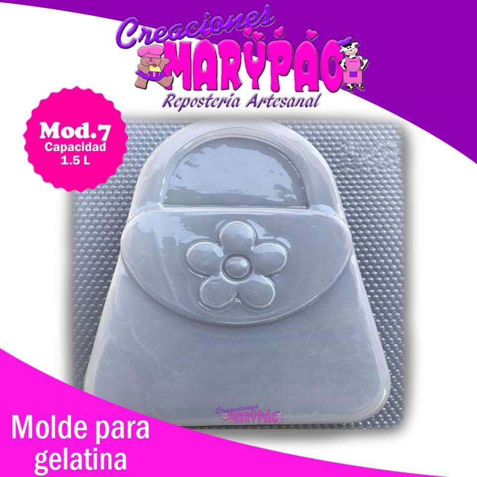 Molde Para Gelatina En Forma De Bolsa - Creaciones Marypao