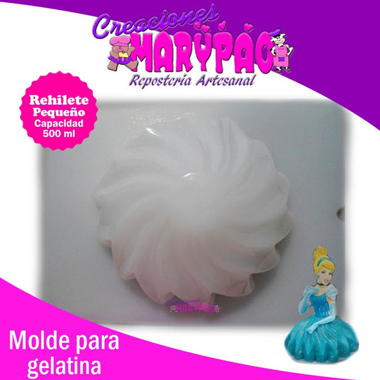 Molde Para Gelatina Rehilete Vestido Princesas - Creaciones Marypao