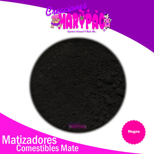 Matizador Comestible Mate Negro 2 gramos