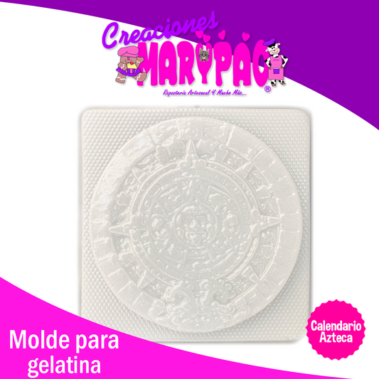 Molde Calendario Azteca Para Gelatinas