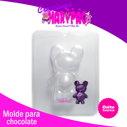 Molde Para Chocolate Osito Sorpresa