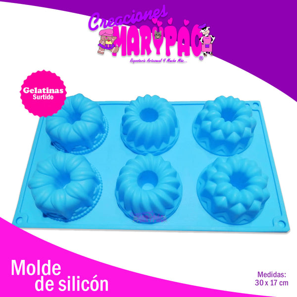 Molde Para Gelatinas Individuales Acordeón – Creaciones Marypao