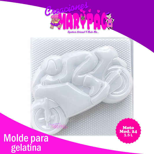 Molde Para Gelatina Moto Mod.24