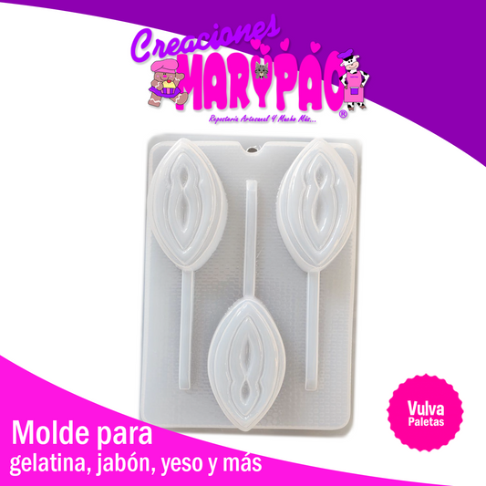 Molde Paleta Vulva Vagina Despedida de Soltera