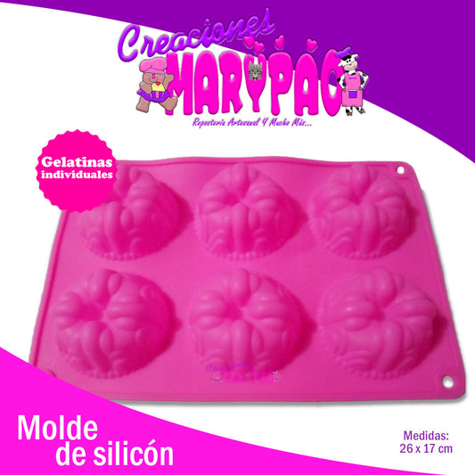 Molde De Silicón Roscas Gelatina - Creaciones Marypao