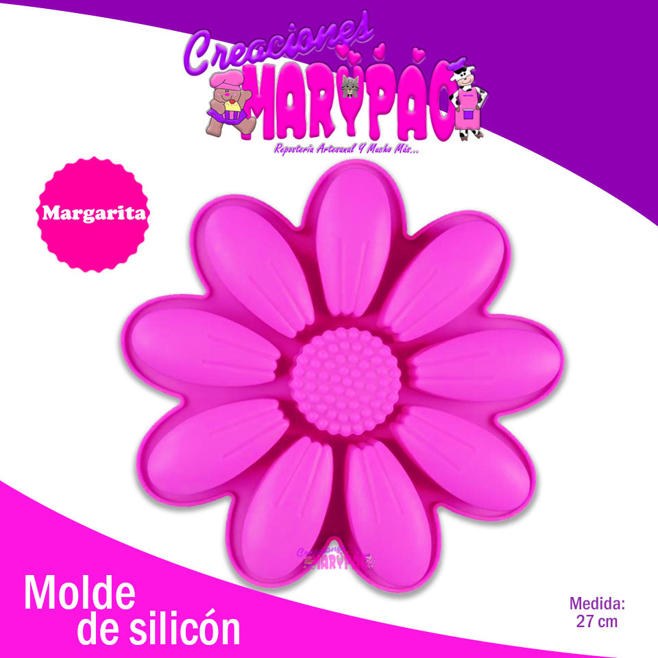 Molde Silicón Margarita - Creaciones Marypao