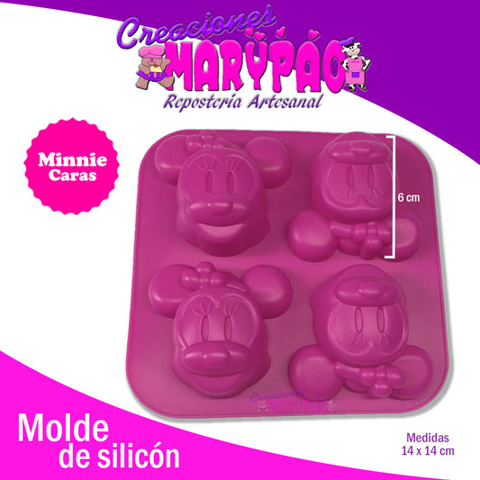 Molde De Silicón Ratoncita Personajes - Creaciones Marypao