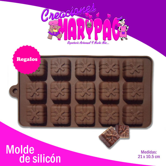 Molde De Silicón Regalos - Creaciones Marypao