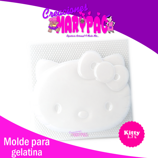 Molde de Kitty Grande Gelatina - Creaciones Marypao