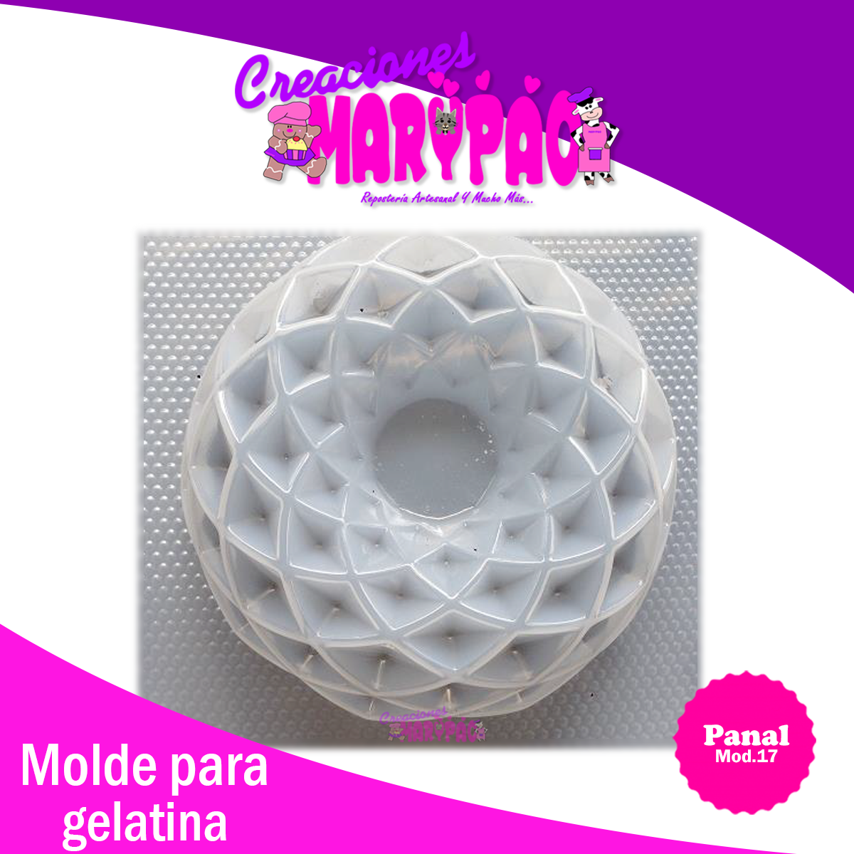 Molde Para Gelatina Panal