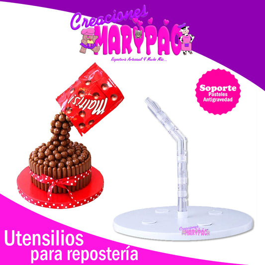 Soporte Para Pasteles Antigravedad - Creaciones Marypao